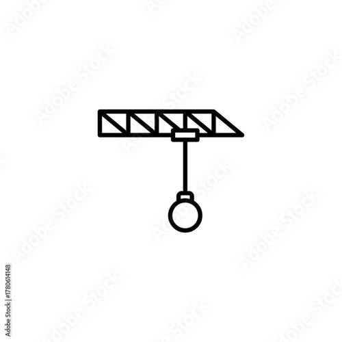 demolition icon. vector glyph icon for your website, mobile, presentation, and logo design, vector illustration, eps10.