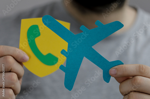 Concept of travel insurance...