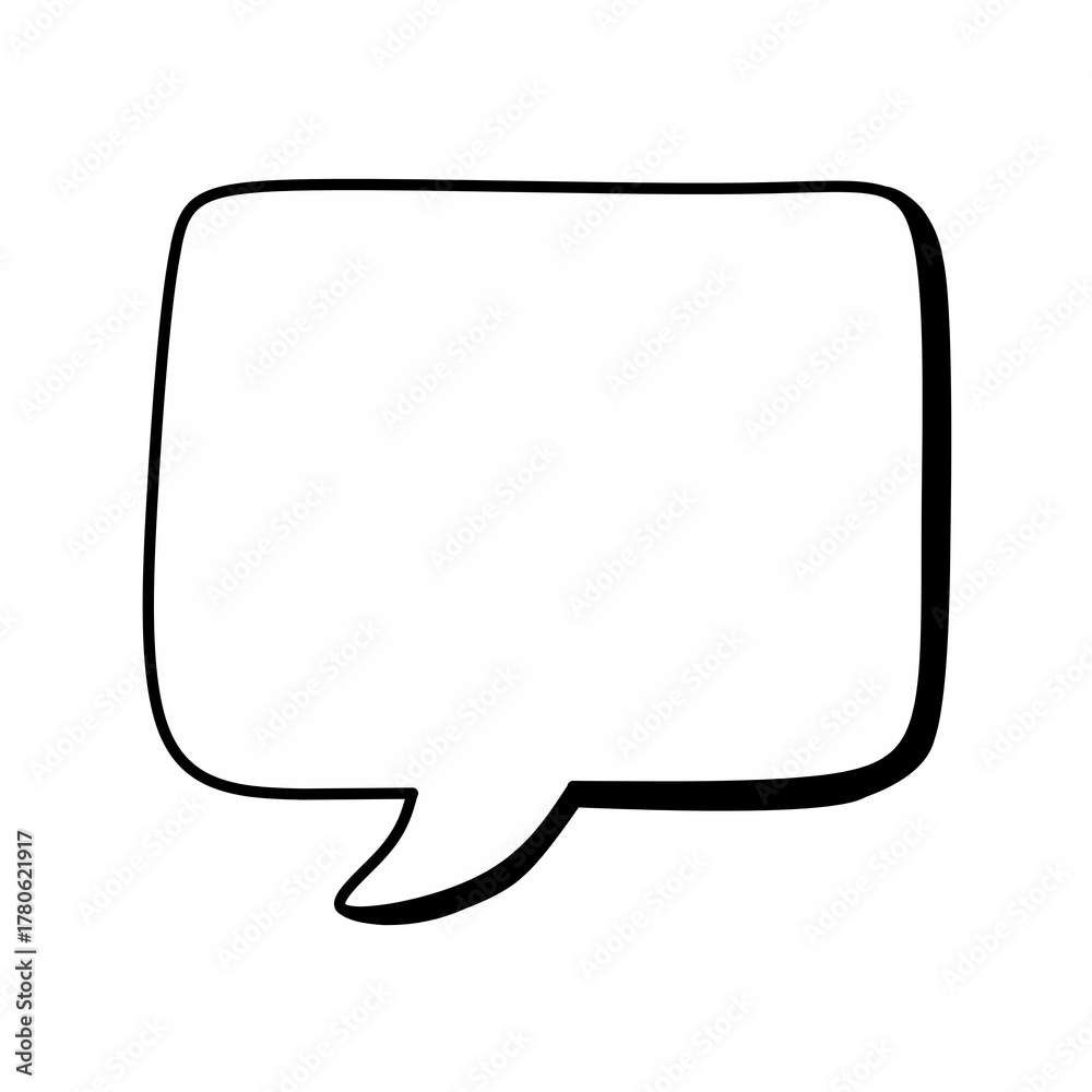 Fototapeta premium speech bubble icon