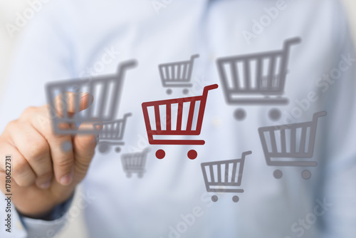 Digitally rendered shopping...
