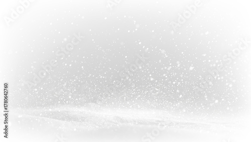 Snowflakes falling motion overlay isolated PNG