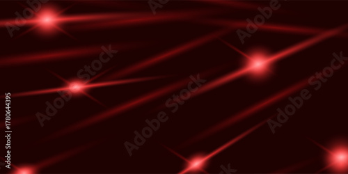 futuristic red light streaks and glowing laser beams on a dark background. perfect for sci fi, tech, gaming, or speed themed designs.eps 10.