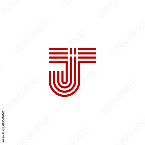 JT or TJ Cross Church Logo