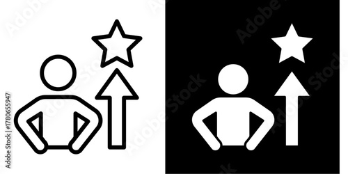 Confidence Boost  Icon Set Multiple Style Collection