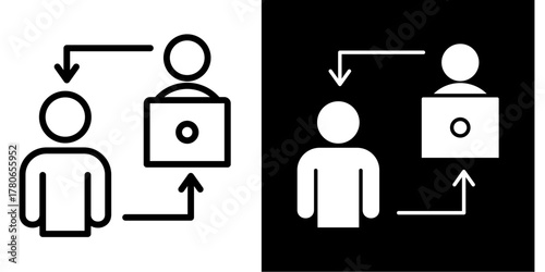 Shadowing Program  Icon Set Multiple Style Collection