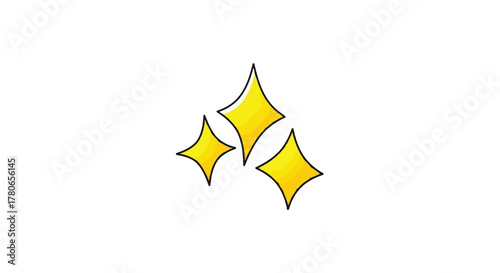 Sparkle Icon A Glyph of Brilliance for Design and Visual Communication to shine brightness