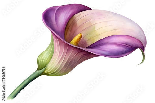 purple iris flower