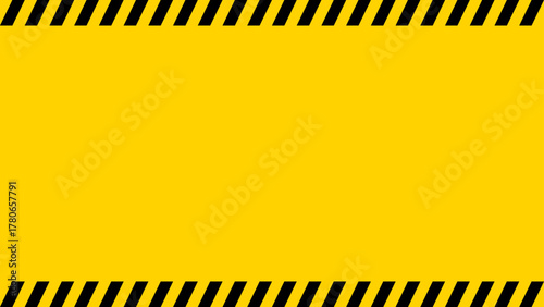 危険 警告 イメージ フレーム 16:9サイズ