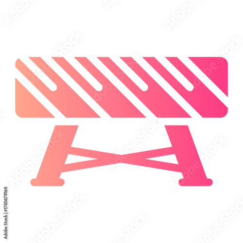 barrier gradient icon