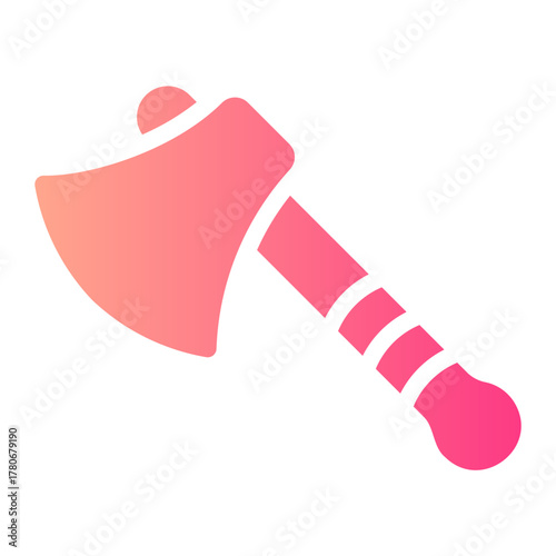 axe gradient icon