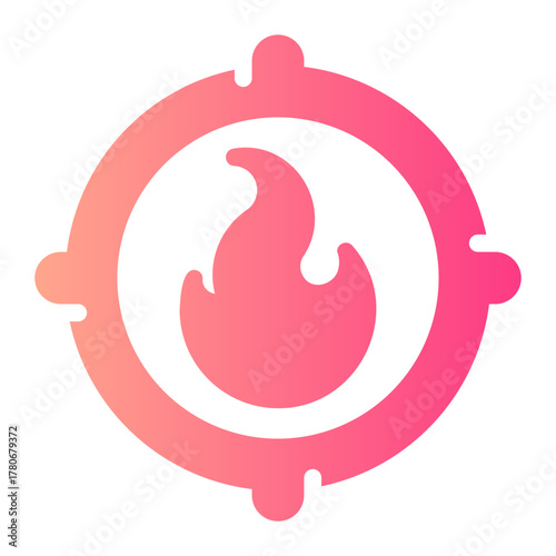 target gradient icon