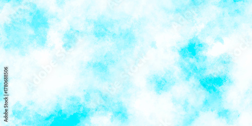Abstract grunge sky blue soft painted watercolor paint splash. inspiring views of fluffy clouds blue sky background. cloudy blue sky various natural clouds and smoke. morning cloud in the sky.