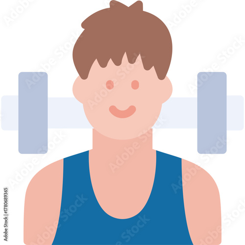 Weightlifter Icon