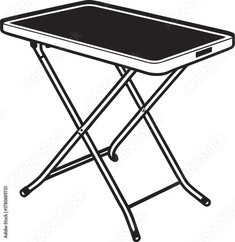 ironing board isolated on white