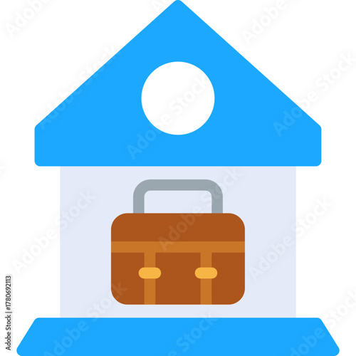 Working At Home Icon