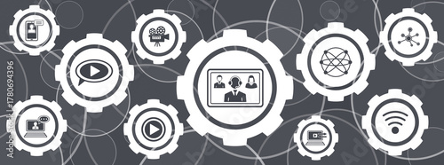 Concept of video conference