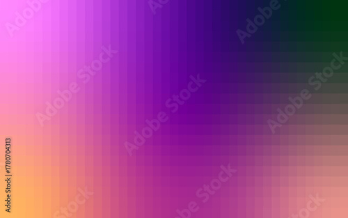 Abstract Pixel Gradient Background Digital Art