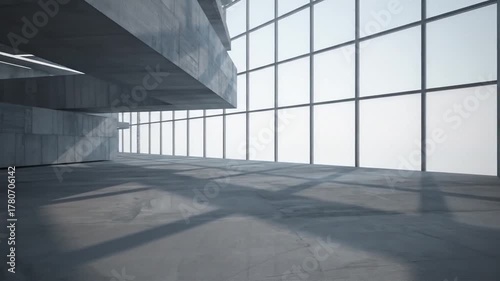 ミニマル建築美 磨きコンクリートと光壁