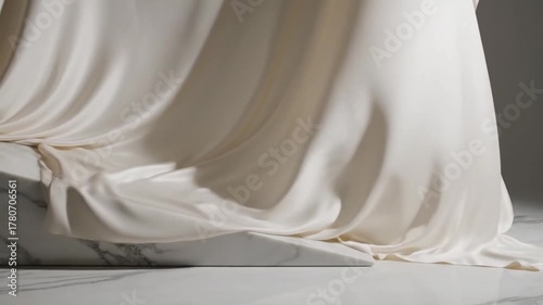 大理石と絹の波紋 柔らかい光のスタジオ