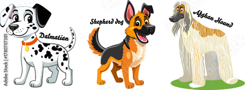 popular dog breeds set