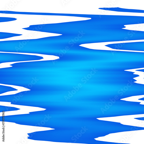 Blue Zigzag Abstract Gradient Pattern Background Vector Design.