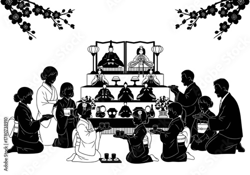 Japanese Doll Festival Hinamatsuri Celebration with Family, Traditions and Culture