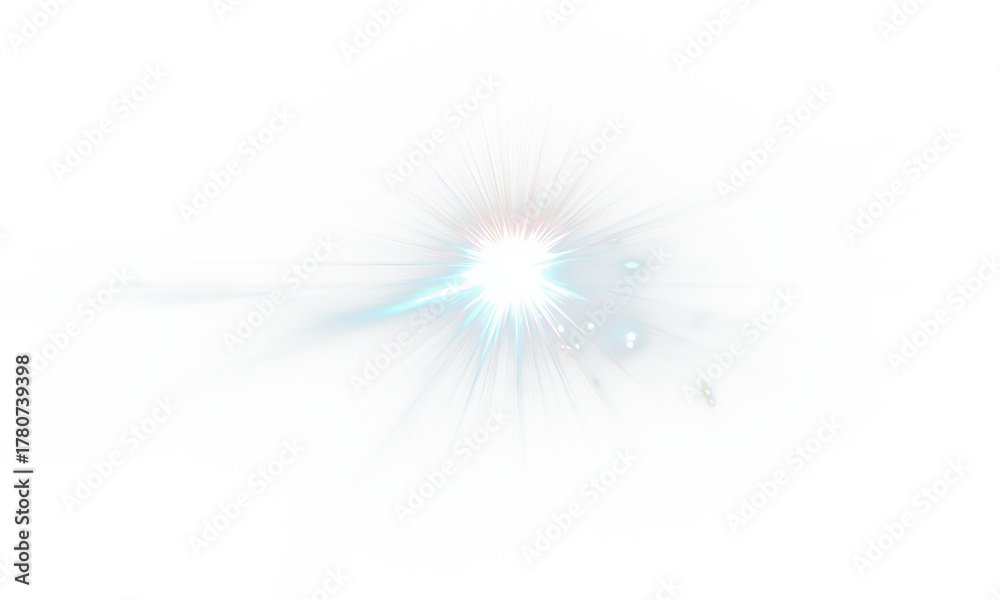 Naklejka premium Transparent bright light effect for photo overlays and visual enhancement.