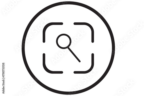 Mobile payment icon set. containing access control, digital transaction, QR code scanning thin line icon. QR code scanning in smartphone screen. Barcode scanner for pay, web, mobile app. 