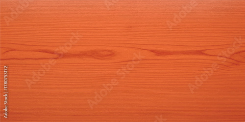 Close-up of orange stained wood texture featuring natural grain patterns ideal for backgrounds and surface designs