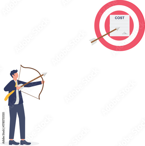 illustration of targeting an effective cost plan to maintain company financial stability
