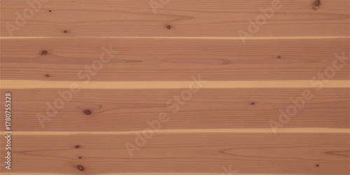 Close-up of cedar wood planks showcasing the natural grain and knots ideal for backgrounds and textures