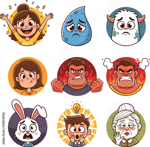 A Visual Guide to Feelings, Expressions, and Moods