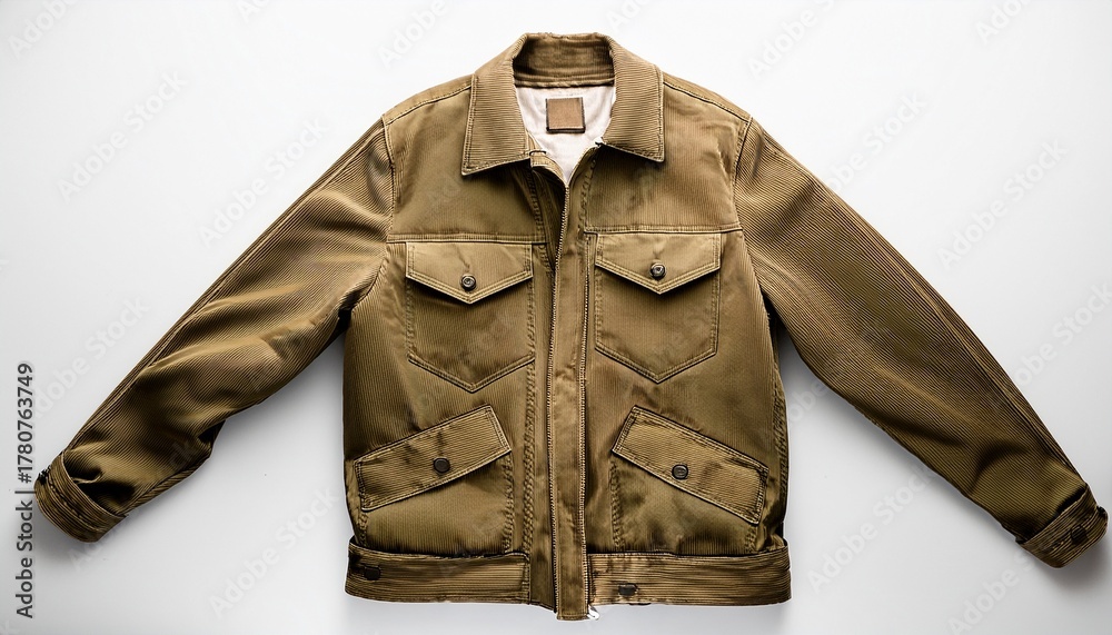 Naklejka premium casual jacket on white background generative ai