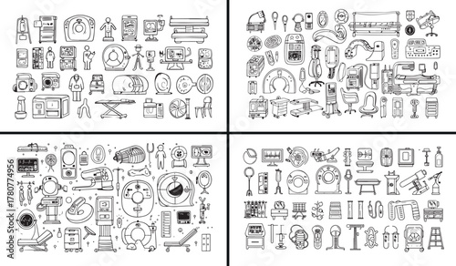 lifestyle doodle illustration, city commuting vector, people travel sketch, urban transport drawing, bicycle and bus art, daily life cartoon, public transport doodle, modern city design, worker and tr