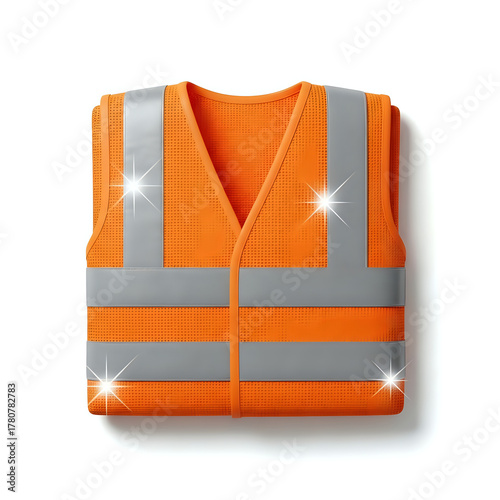 High visibility safety vest ensures maximum protection at construction sites or traffic control, promoting workplace safety and compliance