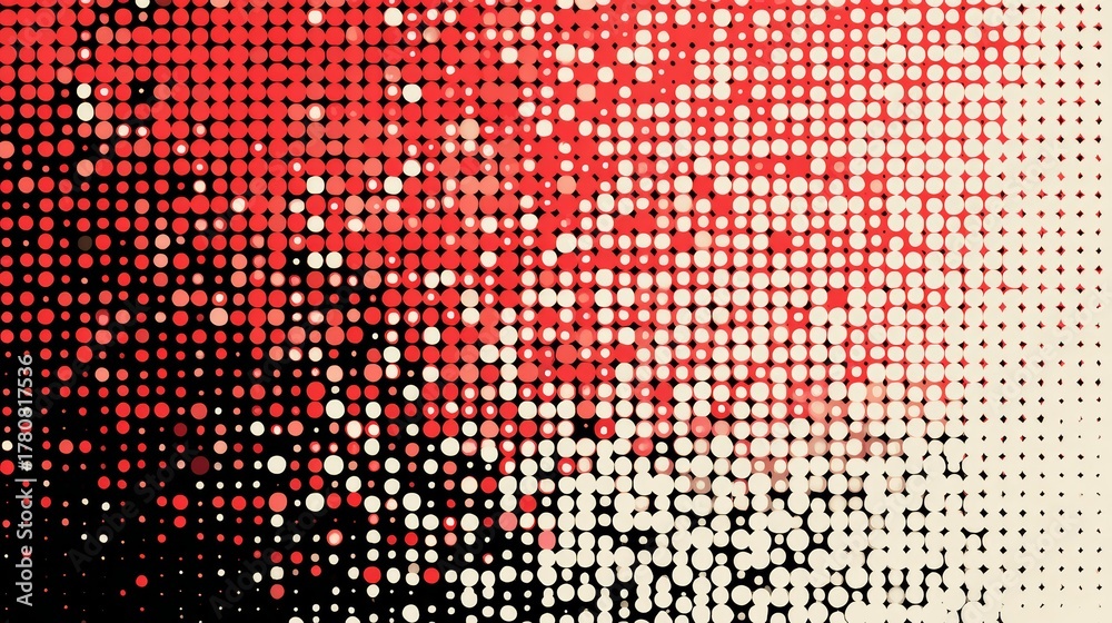 abstract dots pattern concept for background