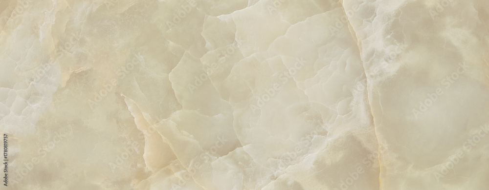 Obraz premium Beige Onyx marble stone texture with a lot of details used for so many purposes such ceramic wall and floor tiles ans 3d PBR materials.