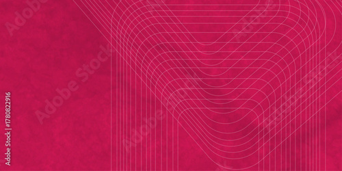 Red abstract background with red circle rings in faded distressed vintage grunge texture design.Old wall texture cement black red background. This design are used for wallpaper ,poster, Chalkboard.