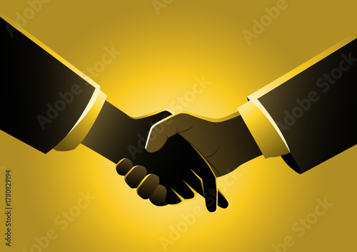 "Devil's Bargain" Handshake—Conflict, Compromise, or Unequal Partnership