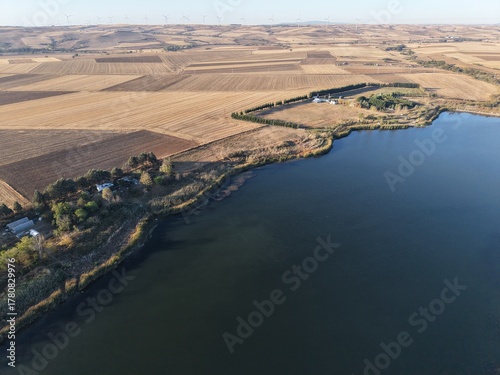 Tranquil Aegean Coastline and Crystal Blue Waters