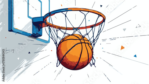 Basketball Vector Illustration