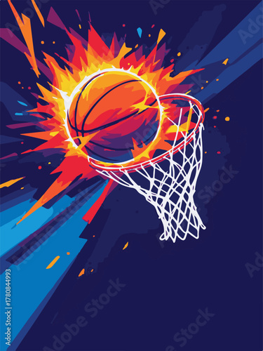Basketball Vector Illustration