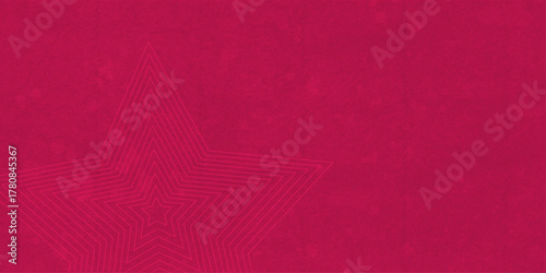 Red abstract background with red circle rings in faded distressed vintage grunge texture design.Old wall texture cement black red background. This design are used for wallpaper ,poster, Chalkboard.