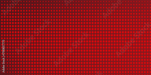 Red gradient with halftone abstract background for backdrop or presentation. Vector Illustration