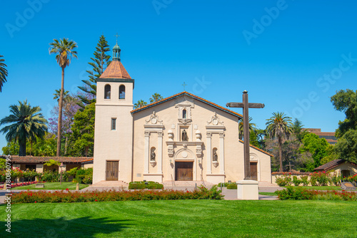 Mission Santa Clara de Asis is a Spanish mission in Santa Clara University, city of Santa Clara, California CA, USA. 