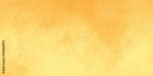 Yellow Wall Texture Background. texture yollow background. watercolor texture. Abstract fantasy smooth hand drawn digital art watercolor background with cloud smoke .