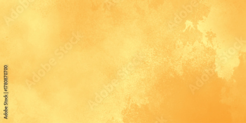 Yellow Wall Texture Background. texture yollow background. watercolor texture. Abstract fantasy smooth hand drawn digital art watercolor background with cloud smoke .