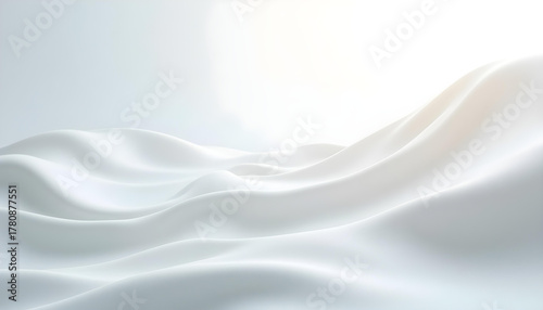 white silk background