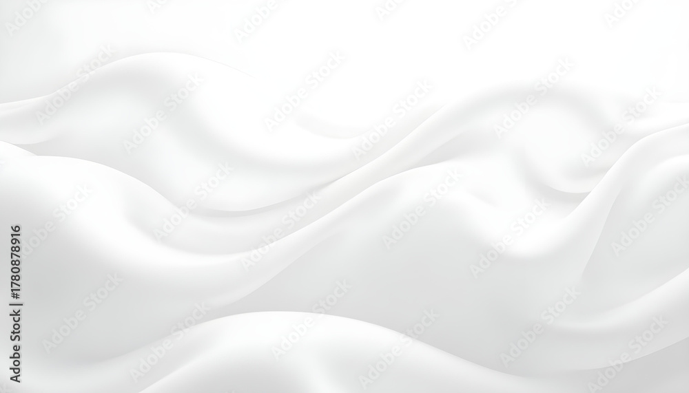 Obraz premium white silk background