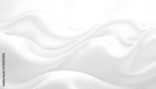 white silk background